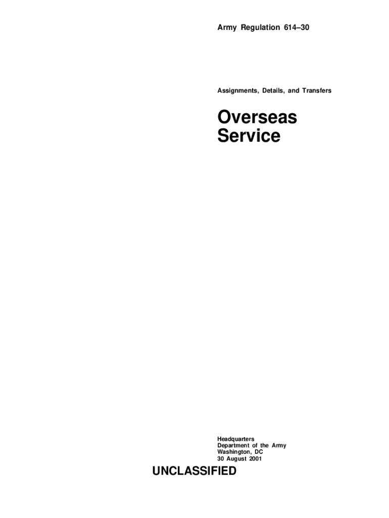 Fillable Online 18 Printable army regulation 25 20 Forms and Templates ...
