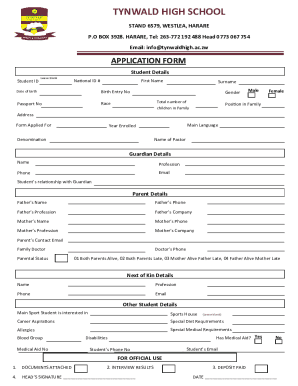 TYNWALD HIGH SCHOOL - Harare - tynwaldhigh.ac.zw