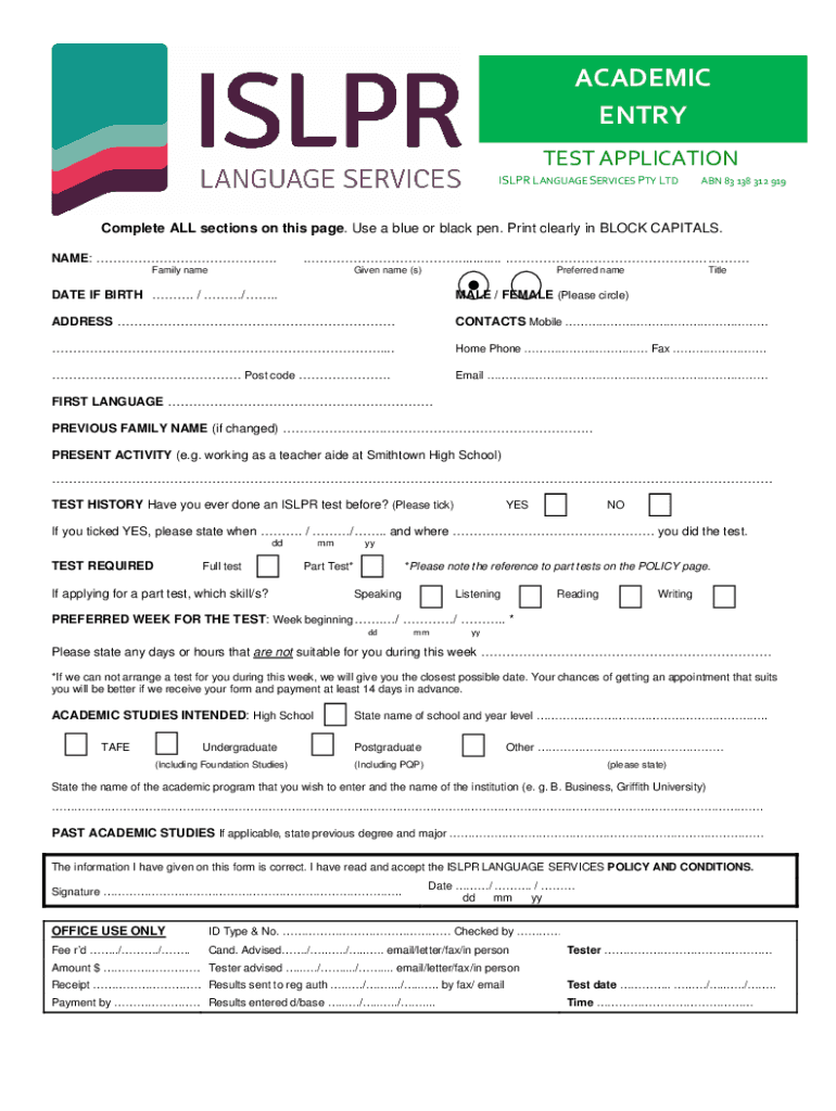 Form preview