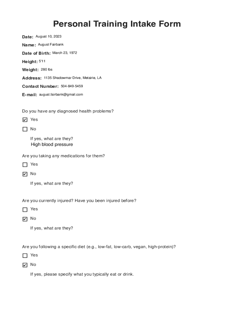 Form preview