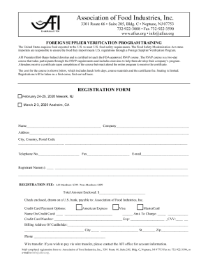 Association of Food Industries, Inc. - Member public profile