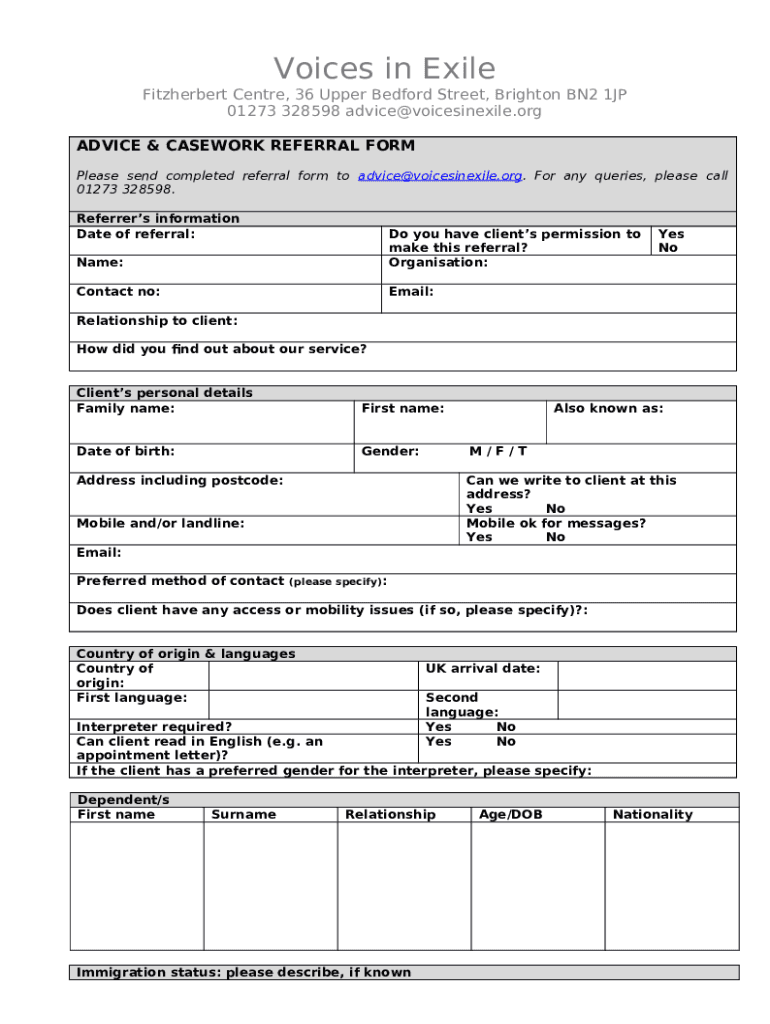 Form preview