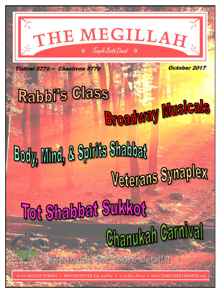 Fillable Online Jewish Calendar 5778 Diaspora Fax Email Print pdfFiller