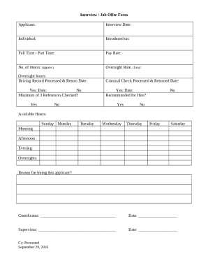 Form preview