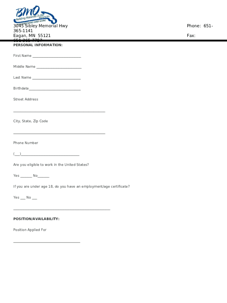Contact building materials outlet midwest inc doc template pdffiller