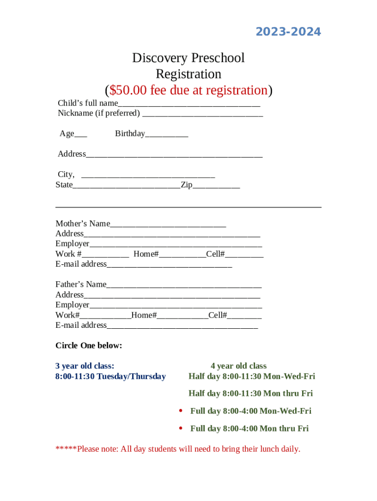 Form preview