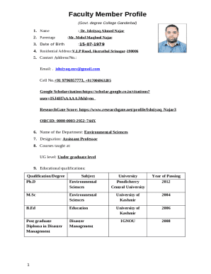 Form preview