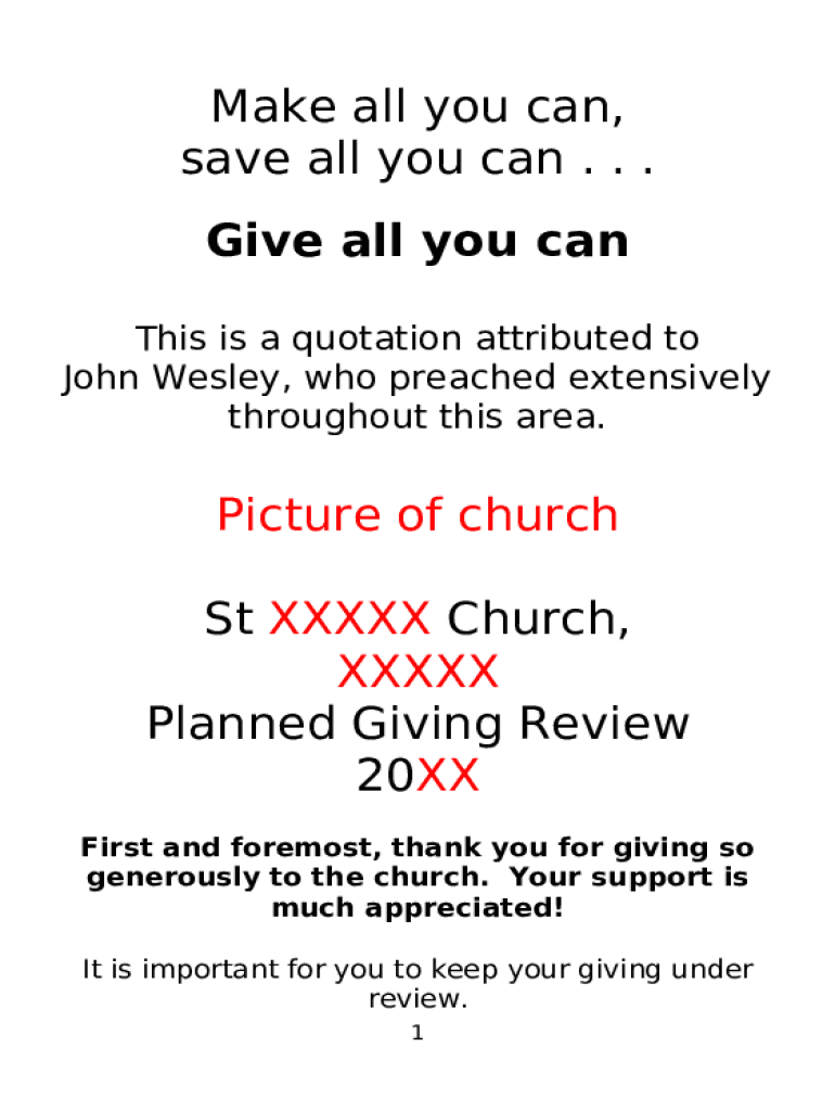 Earn all you can save all you can and give all you can doc template