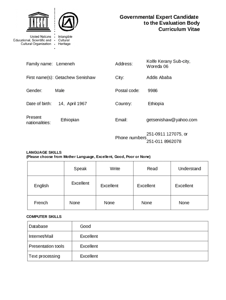 Form preview
