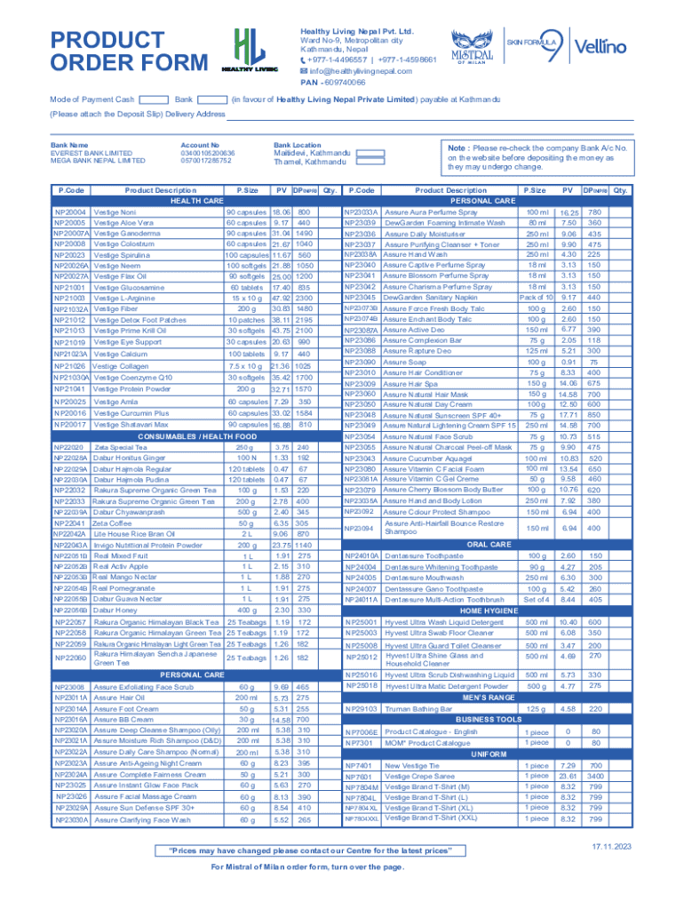 Form preview