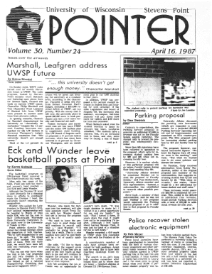 Eck and W6nder leave basketball posts at Point