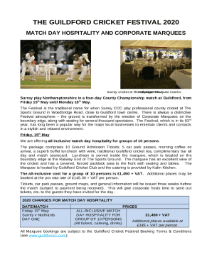 Guildford Cricket Festival - five things you need to know