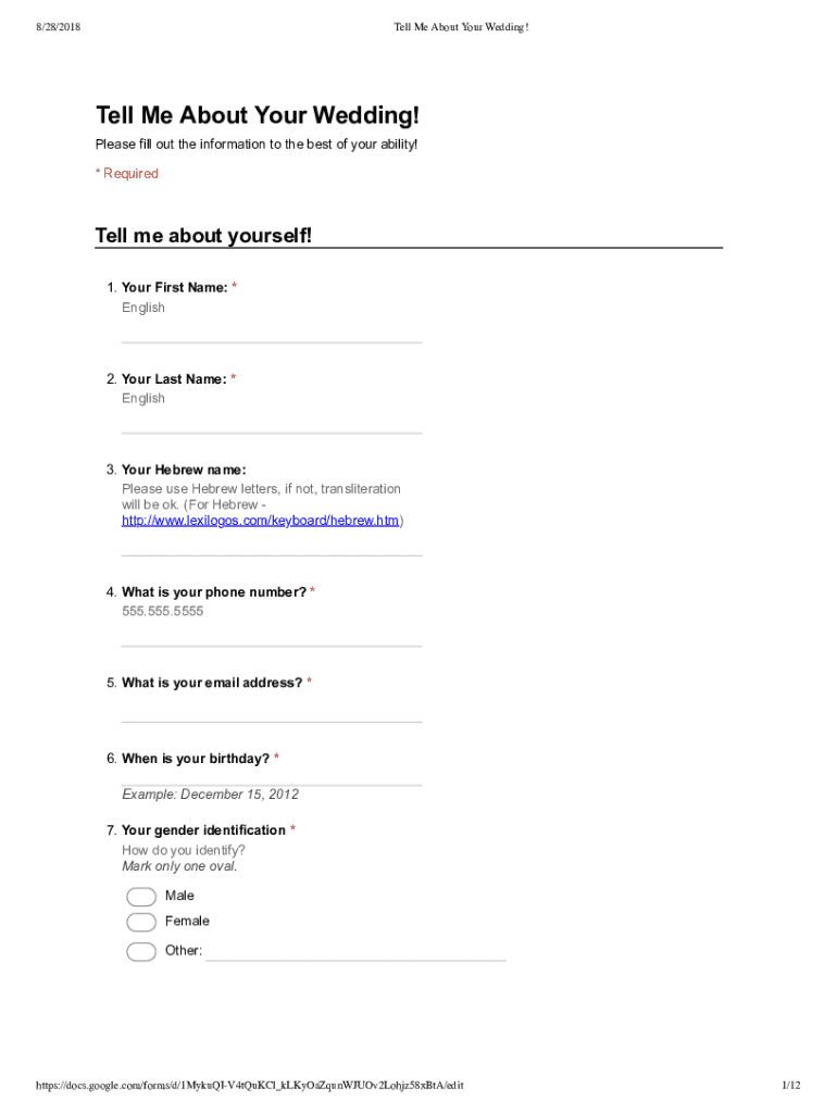 Form preview