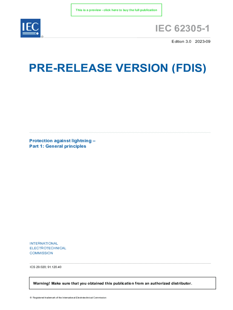 Iec 62305 3 Pdf Download - Fill Online, Printable, Fillable, Blank ...