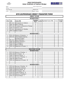 Form preview