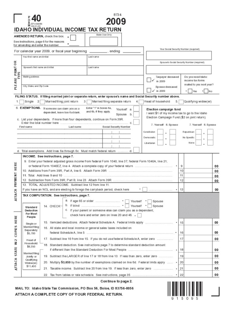 Fillable Online Filing an amended tax return with Form 1040X - IRS Fax ...