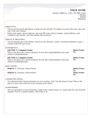 Form preview