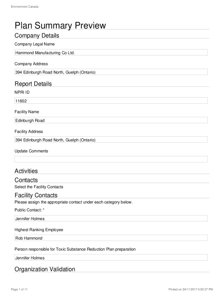 Form preview