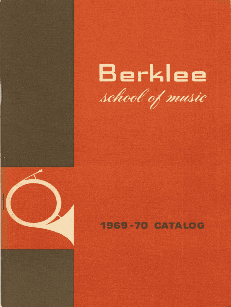 Fillable Online Berklee College of Music Profile, Degrees, Rankings