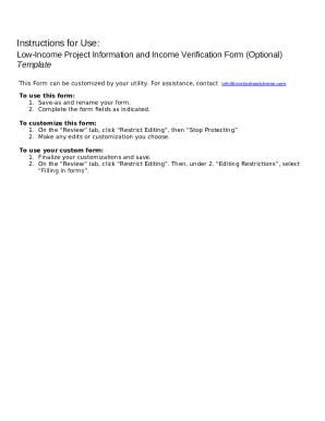 Form preview