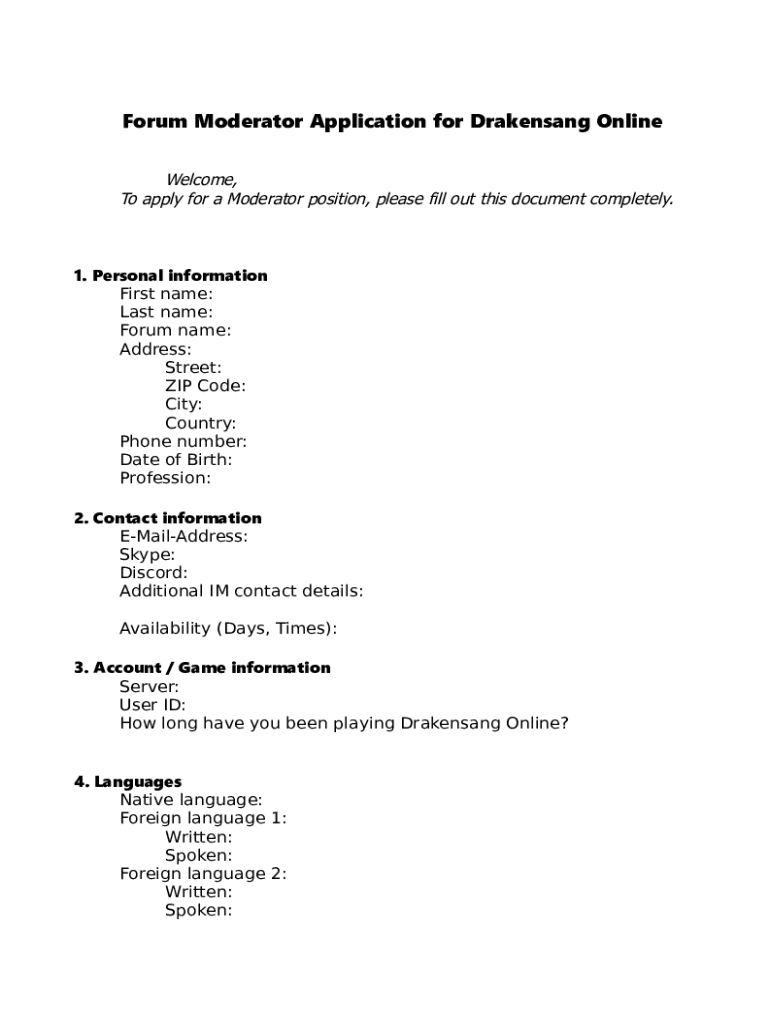 Form preview