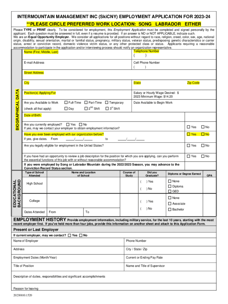 Form preview