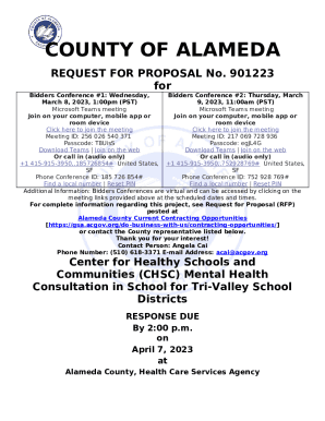 Request for Proposals (RFP) &amp; BIDS