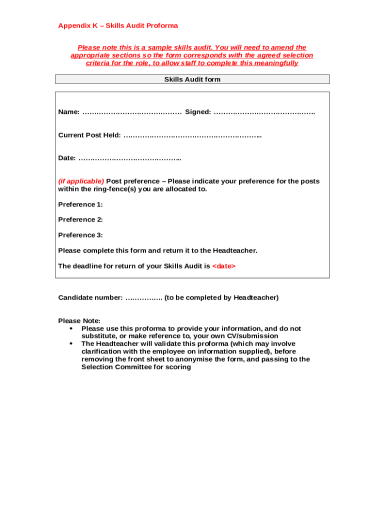 Form preview