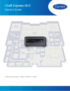 i-Vu Express v8.5 - Owner's Guide