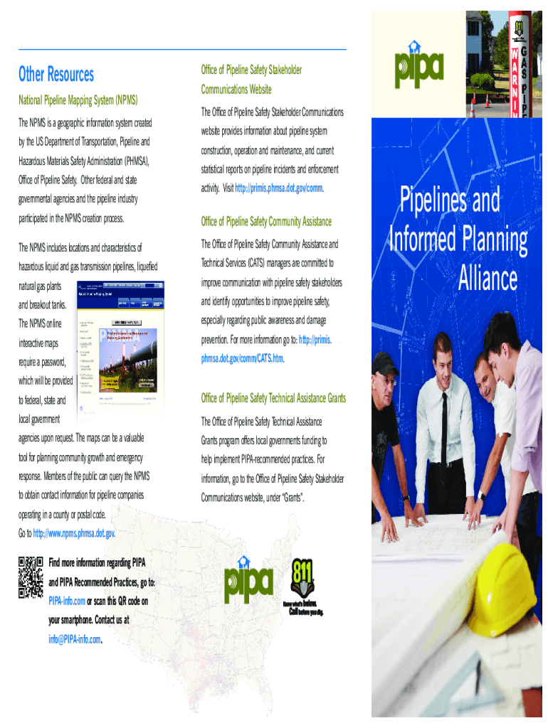 Fillable online what s new national pipeline mapping system fax email