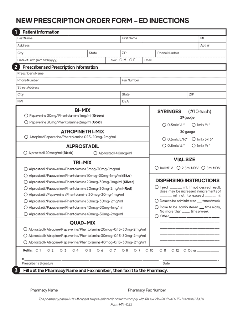 Fillable Online Trimix Order Form v2 Fax Email Print pdfFiller
