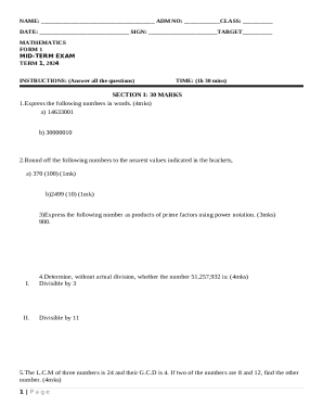 Form preview