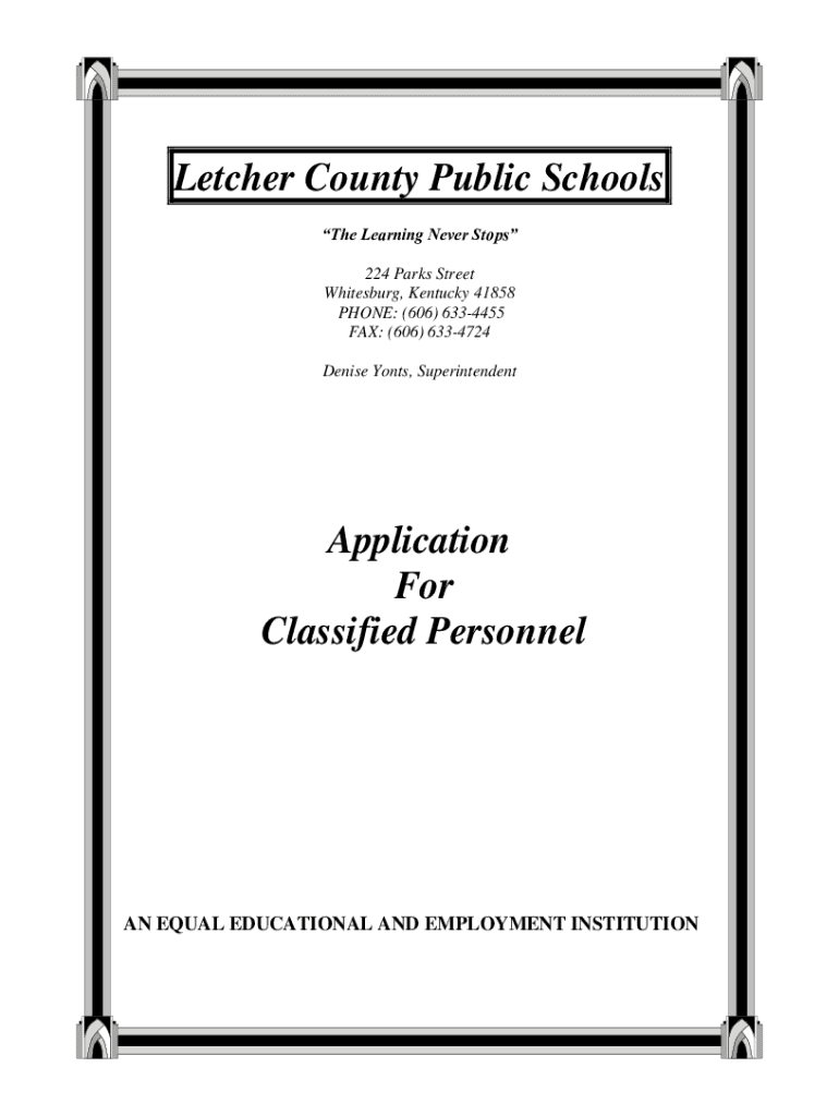 Fillable Online New grants bring Letcher County leaders together to