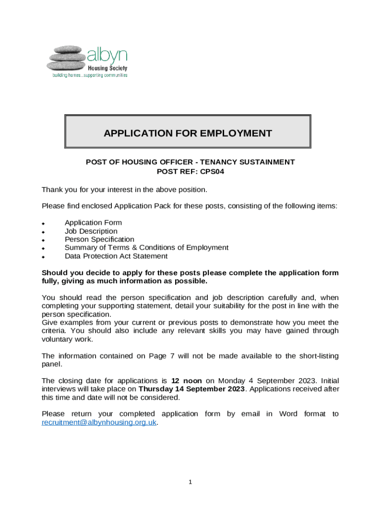 How to write a housing officer cover letter (with example) Doc Template