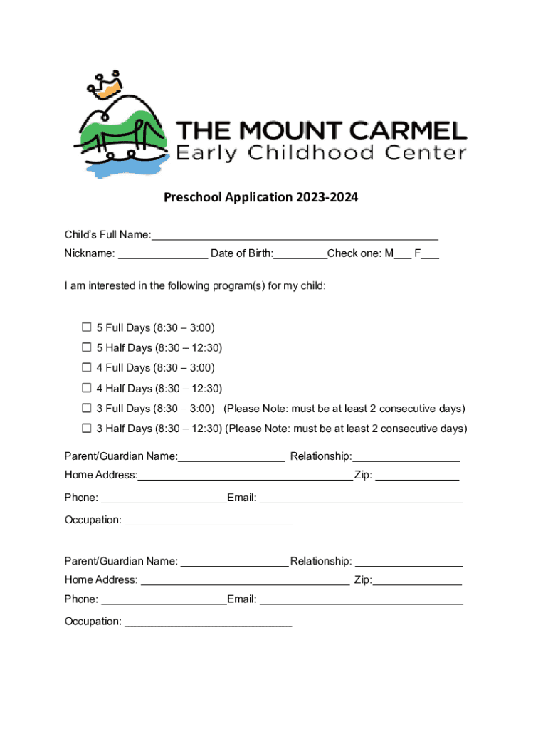 Form preview