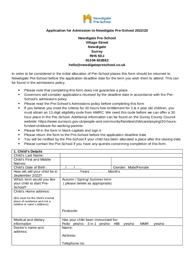 Form preview