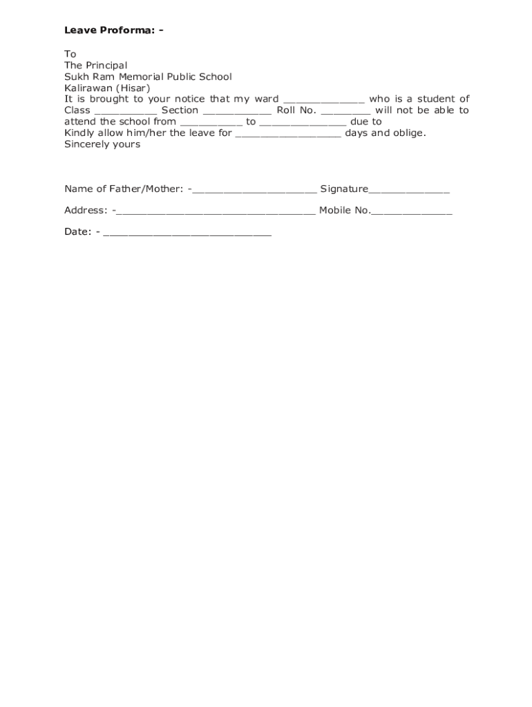 Form preview