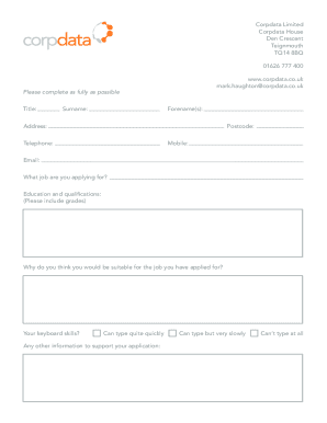 Form preview