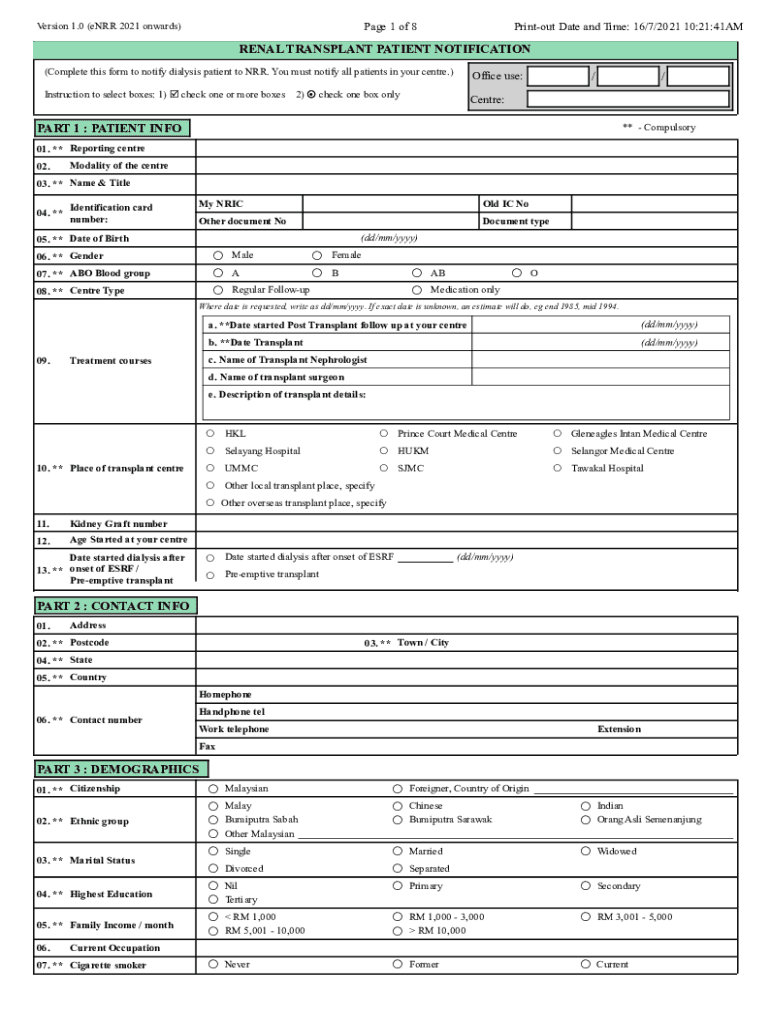 Form preview