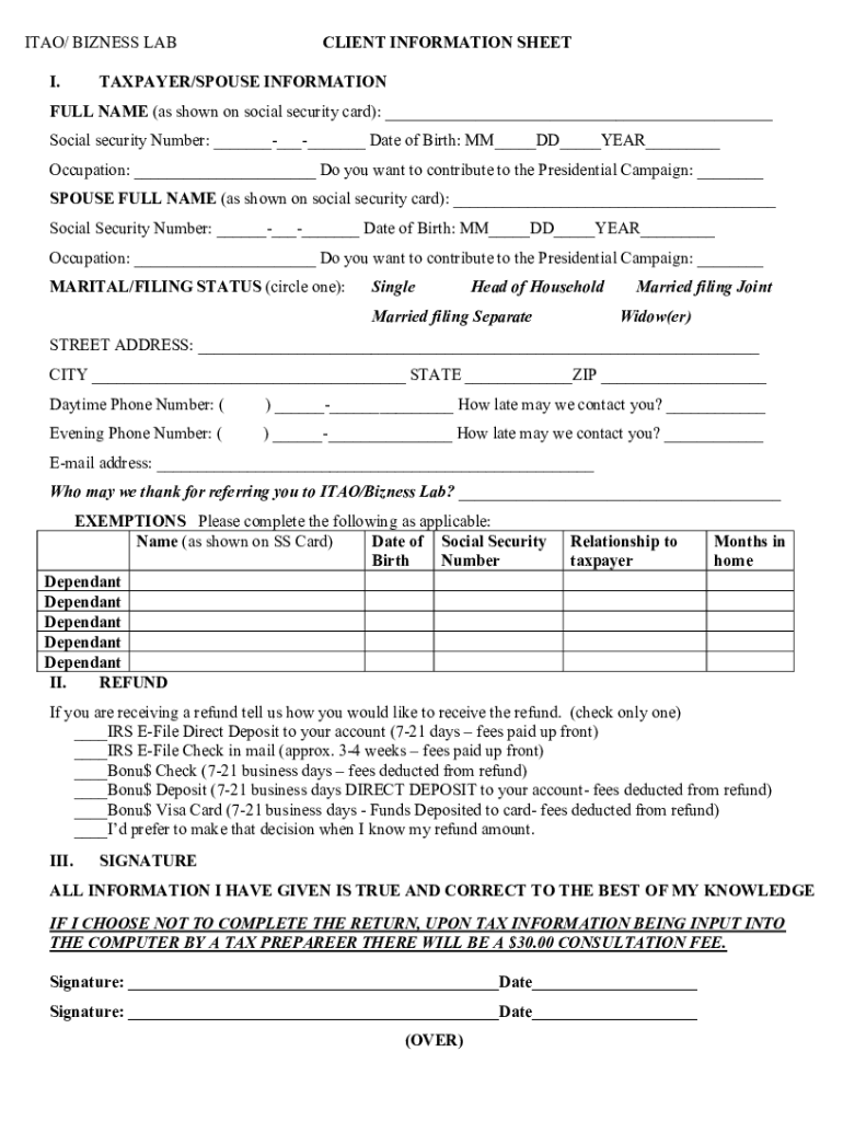 Form preview