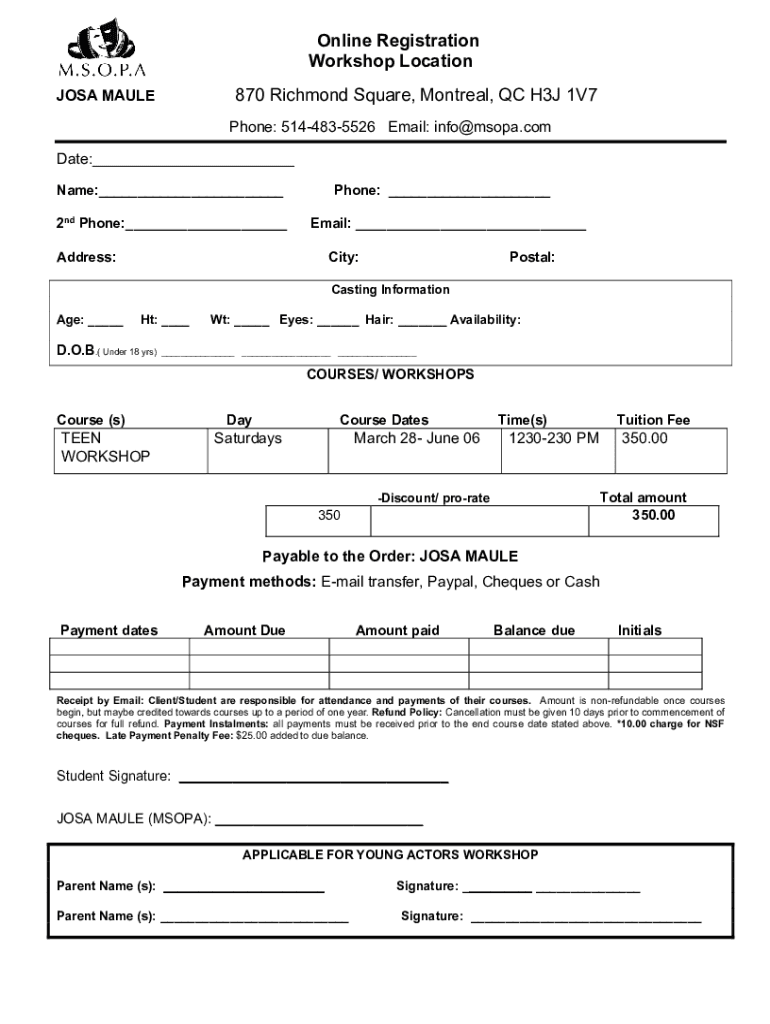 Form preview