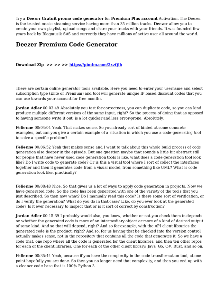 Form preview