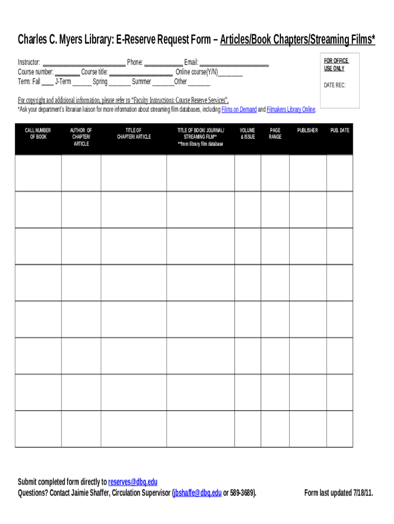 Form preview