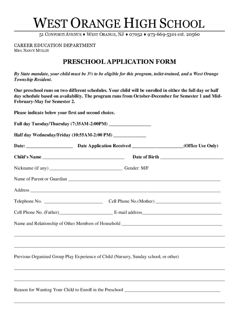 Form preview