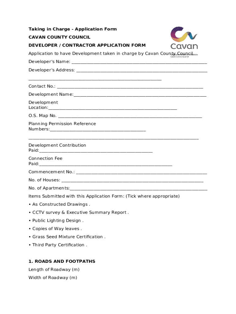 taking-in-charge-residents-association-application-. ... Doc Template ...