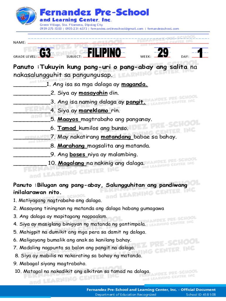 Form preview