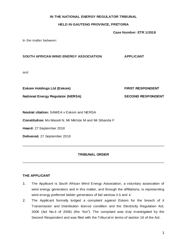 in the high court of south africa, gauteng division, pretoria Doc