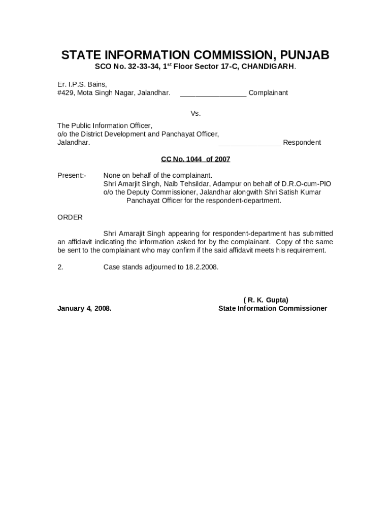 429, Mota Singh Nagar, Jalandhar Doc Template pdfFiller