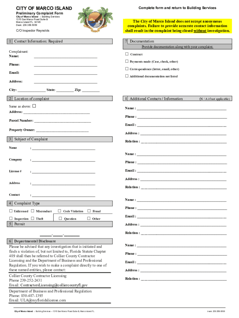 Form preview