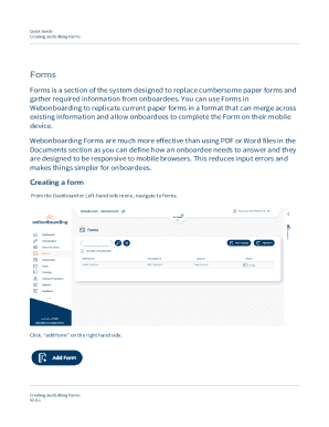 Form preview